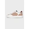 Men's two-tone perforated sneakers