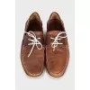 Men's square-toe shoes