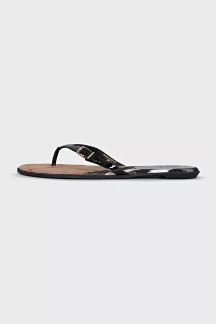 Slides with a signature print
