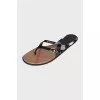 Slides with a signature print