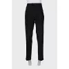 Men's black suit with trousers