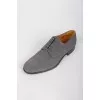Gray men's nubuck shoes