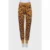 Animal print jumper and trousers suit