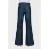 Men's flared jeans