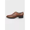 Lace-up men's brogues