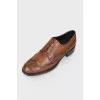 Lace-up men's brogues