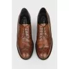 Lace-up men's brogues