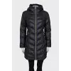 Fitted jacket with a zipper