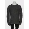 Men's chunky knit jumper
