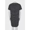 Striped dress with stripes