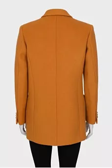 Short straight coat