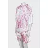 Set with printed shorts