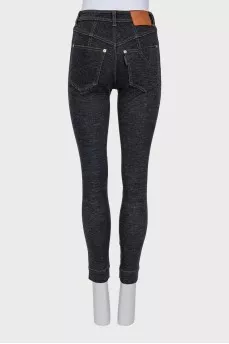 Сірі джинси skinny fit