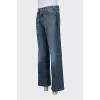 Men's wide-leg jeans