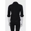 Cashmere cardigan with decoration