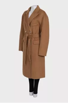 Brown short-haired coat
