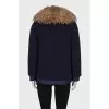 Set of a cropped coat and jacket