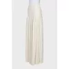 Maxi pleated skirt