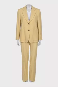 Wool suit consisting of trousers and a jacket