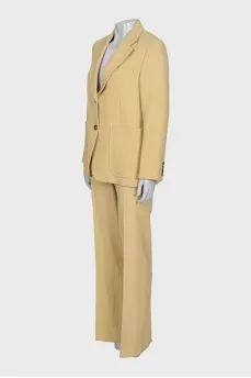 Wool suit consisting of trousers and a jacket