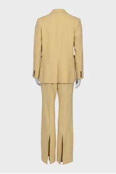 Wool suit consisting of trousers and a jacket