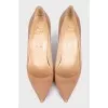 Patent leather shoes