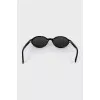 Brown oval sunglasses