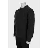 Men's green wool sweater