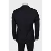 Men's blue striped jacket