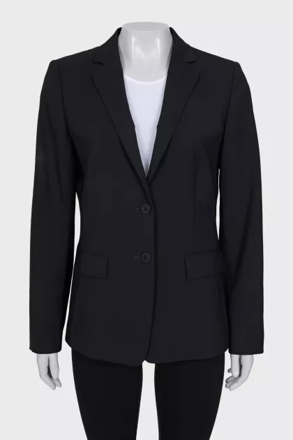 Black wool jacket