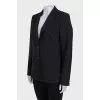 Black wool jacket