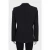 Black wool jacket