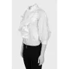 Jacket decorated with flounces