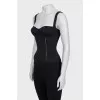 Black corset top