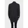 Gray cashmere cardigan
