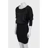 Black fitted dress