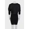 Black fitted dress