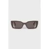 Sunglasses with colored inserts