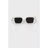 Sunglasses with branded decor