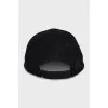 Black wool cap