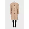 Double-sided lamb fur coat