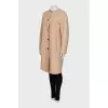 Double-sided lamb fur coat