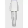 Skirt with contrast stitching