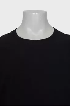 Чоловіча чорна oversize футболка