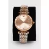 Watch on a bracelet with stones with a tag