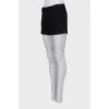 Short wool shorts