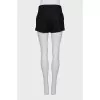 Short wool shorts