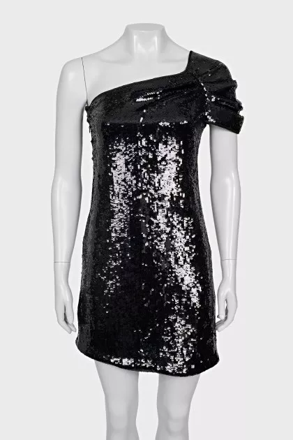 Sequined cocktail dress