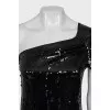 Sequined cocktail dress