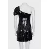 Sequined cocktail dress